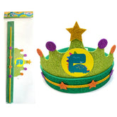 CORONA FESTEJADO GOMA EVA DINO